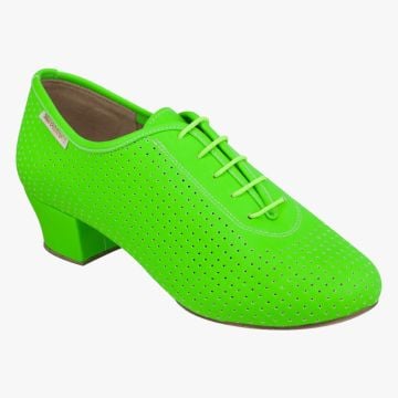 Style 1326 - Neon Green Perf Eco Leather