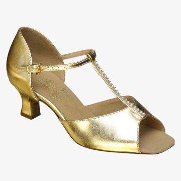 Style 1529 Gold Coag Social Heel