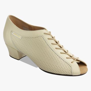 Style 3124 Beige Leather / Perforated