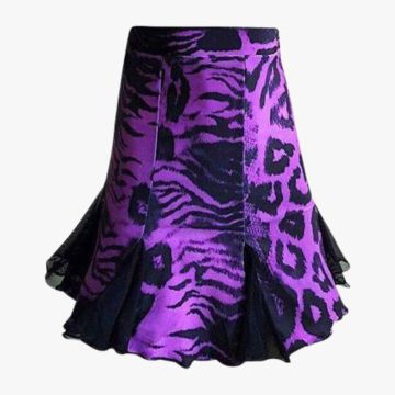 L008 Latin Short Practice Skirt